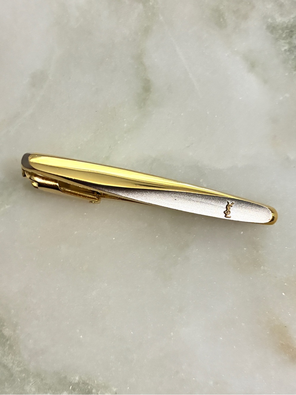 Vintage YSL Tie Clip